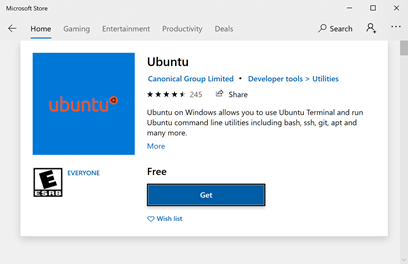 "Install Ubuntu"